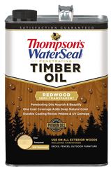 Thompsons WaterSeal TH.048821-16 Penetrating Timber Oil, Redwood, Liquid, 1 gal, Can, Pack of 4