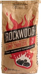 CHARCOAL LUMP ROCKWOOD 20LB BG