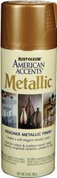 Rust-Oleum 202642 Metallic Spray Paint, Metallic, Classic Bronze, 12 oz, Can