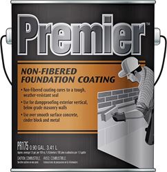 Henry PR175042 Foundation Coating, Black, Liquid, 0.9 gal Pail, Pack of 4