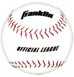 Franklin Sports 1532 Baseball, 9 in Dia, Cork/Rubber, Orange/White