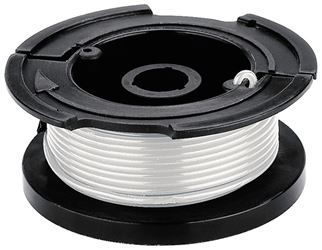 Black+Decker AF-100 Auto-Feed Spool, 0.065 in Dia, 30 ft L, White