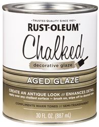 Rust-Oleum 315881 Chalk Spray Paint, Satin Chalky, Brown, 30 oz, Pack of 2