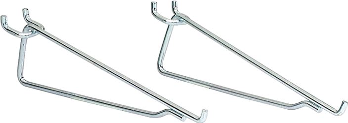 Crawford 18580 Shelf Bracket Hook, Silver