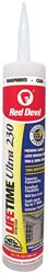 Red Devil Lifetime 0777 Acrylic Sealant, Clear, 40 to 90 deg F, 10.1 fl-oz Cartridge, Pack of 12