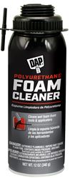 DAP 7565012005 Foam Cleaner, Aerosol, Solvent, Clear, 12 oz, Can, Pack of 12