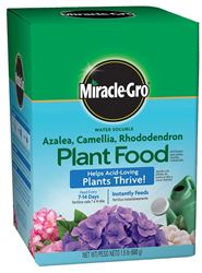 Miracle-Gro 1000701 Plant Food, 1.5 lb, Solid, 30-10-10 N-P-K Ratio