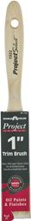 Linzer 1522-1 Paint Brush, 1 in W, 2-1/4 in L Bristle, China Bristle, Beaver Tail Handle