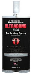 Ultrabond A22-1300N Doweling Epoxy, Black/White, Paste, 21.2 oz, Cartridge