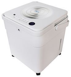 Comfort-Aire BCDP-50A Cube Dehumidifier with Pump, 4.4 A, 115 VAC, 480 W, 2-Speed, 50 ppd Humidity Removal