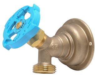 SharkBite 24627LF Hose Bibb, 3/4 in Connection, MHT, 200 psi Pressure, Multi-Turn Actuator, Brass Body