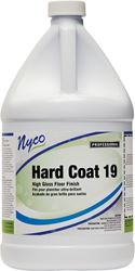 nyco NL167-G4 Floor Finish, 128 oz, Liquid, Acrylic, White, Pack of 4