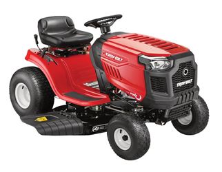 Troy-Bilt 13AM77BS066/A077B Riding Mower, 15.5 hp, 1-Cylinder, 42 in W Cutting