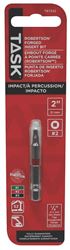 Task T67242 Power Bit, #2 Drive, 2 in L, Steel