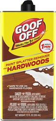 Goof Off FG900 Paint Splatter Remover, Liquid, Aromatic, Clear/Yellow, 12 oz