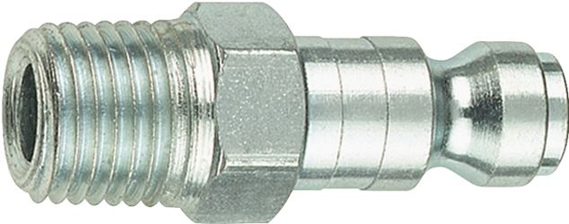 Tru-Flate 12-605 Plug, 3/8 in, MNPT, Steel