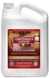 Craftsmans Choice 70001 Floor Cleaner, 1 gal Jug, Liquid, Milky, Pack of 4