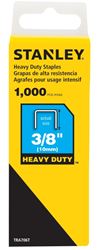 Stanley TRA706T Staple, 27/64 in W Crown, 3/8 in L Leg, Galvanized, 1000/PK