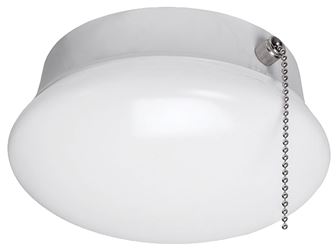 ETI 54617141 Spin Light Fixture, 120 VAC, 11.5 W, 1-Lamp, LED Lamp, 830 Lumens, 4000 K Color Temp