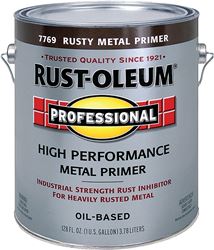 Rust-Oleum 242252 Primer, Flat, Red, 1 gal, Pail, Pack of 2