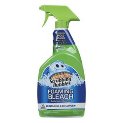 Scrubbing Bubbles 70809 Foaming Bleach Cleaner, 32 oz Bottle, Liquid, Bleach, Clear