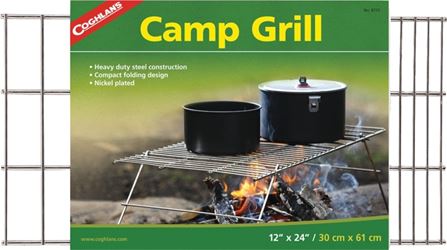 Coghlans 8775 Camp Grill, Steel