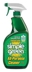 Simple Green 2710001213013 All-Purpose Cleaner, 24 oz Spray Dispenser, Liquid, Sassafras, Green, Pack of 12