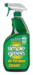 Simple Green 2710001213033 All-Purpose Cleaner, 32 oz Spray Bottle, Liquid, Sassafras, Green