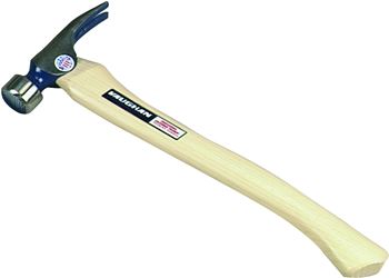 Vaughan California Framer Series CF2-HC Rip Hammer, 19 oz Head, Milled Head, HCS Head, 17 in OAL