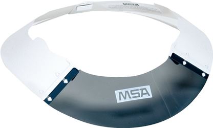 PIP 6100 Series 281-SSE-CAP Sun Shade Extension, Gray/White, For: V-Gard Slotted Front Brim Cap