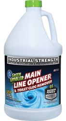 Green Gobbler G0670 Drain Cleaner, Liquid, Colorless, Odorless, 128 oz Bottle