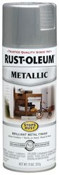 Rust-Oleum 7271830 Rust Preventative Spray Paint, Metallic, Silver, 11 oz, Can