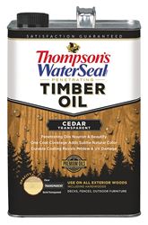 Thompsons WaterSeal TH.049861-16 Timber Oil, Cedar, 1 gal, Pack of 4