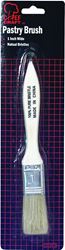 Chef Craft 20393 Pastry Brush, Wood, Natural Bristle