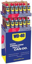 WD-40 SMART STRAW 490047 Lubricant, 11 oz, Aerosol Can, Liquid, Pack of 48