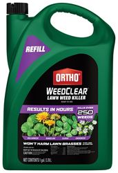 Ortho WEEDCLEAR 0448905 Weed Killer Refill, Liquid, Spray Application, 1 gal Bottle
