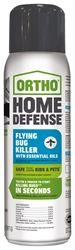 Ortho Home Defense 0202212 Flying Bug Killer with Essential Oils, Liquid, Spray Application, 14 oz Aerosol Can