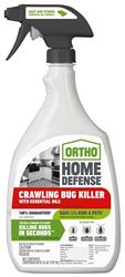 Ortho Home Defense 0202912 Crawling Bug Killer with Essential Oils, Liquid, Spray Application, 24 oz Bottle