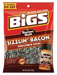 Bigs TFL55003 Sunflower Seed, Sizzlin Bacon, 5.35 oz, Pack of 12