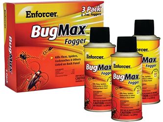 Enforcer BugMax EBMFOG2 Insect Fogger, 2000 cu-ft Coverage Area, Opaque White