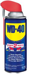 WD-40 SMART STRAW 490040 Lubricant, 11 oz, Aerosol Can, Liquid