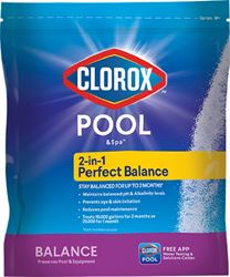 Clorox Pool & Spa 12308CLX 2-in-1 Perfect Balance Chemical, 8 lb, Pack of 2