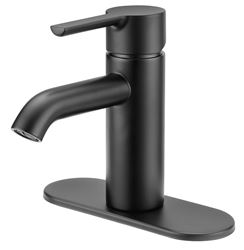 Boston Harbor FS6A0128BL Faucet, 1.2 (4.5) 60 gpm (L/MIN) psi, 1-Faucet Handle, 1, 3-Faucet Hole, Cooper, Matte