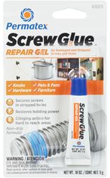 Permatex 28205 Repair Glue, Gel, Blue, 5 g, Tube