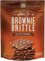 Sheila Gs SG1238 Brownie Brittle, Salted Caramel Flavor, 5 oz, Pack of 6