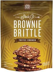 Sheila Gs SG1244 Brownie Brittle, Toffee Crunch Flavor, 5 oz, Pack of 6