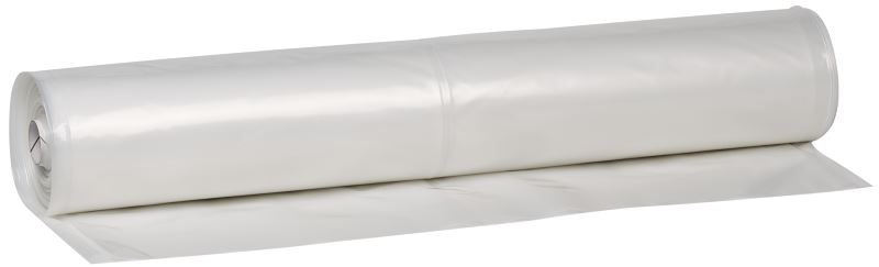 Warps 6CH20 Poly Film, 25 ft L, 20 ft W, Clear, Pack of 4