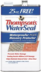 Thompsons WaterSeal TH.023111-03 Masonry Protector, Clear, 1.2 gal, Pack of 4