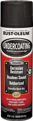 Rust-Oleum 248656 Undercoating Spray Paint, Black, 15 oz, Can