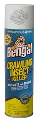 Bengal 93500 Crawling Insect Killer, Spray Application, Indoor, Outdoor, 16 oz Aerosol Can